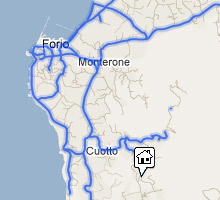 Mappa Casa di Montecorvo