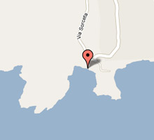 Mappa Spiaggia di Sorgeto Mappa Spiaggia di Sorgeto